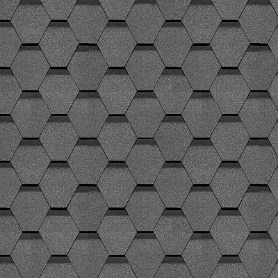 Гибкая черепица Docke PIE EUROPA коллекция КАRАТ Серый 3,0м2/уп фото Центр Металлокровли