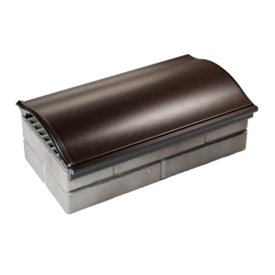 Парапет ZKING MONBLAN 310х510х90мм Коричневый с посадкой на 1 кирпич (200,225,255мм) фото 3